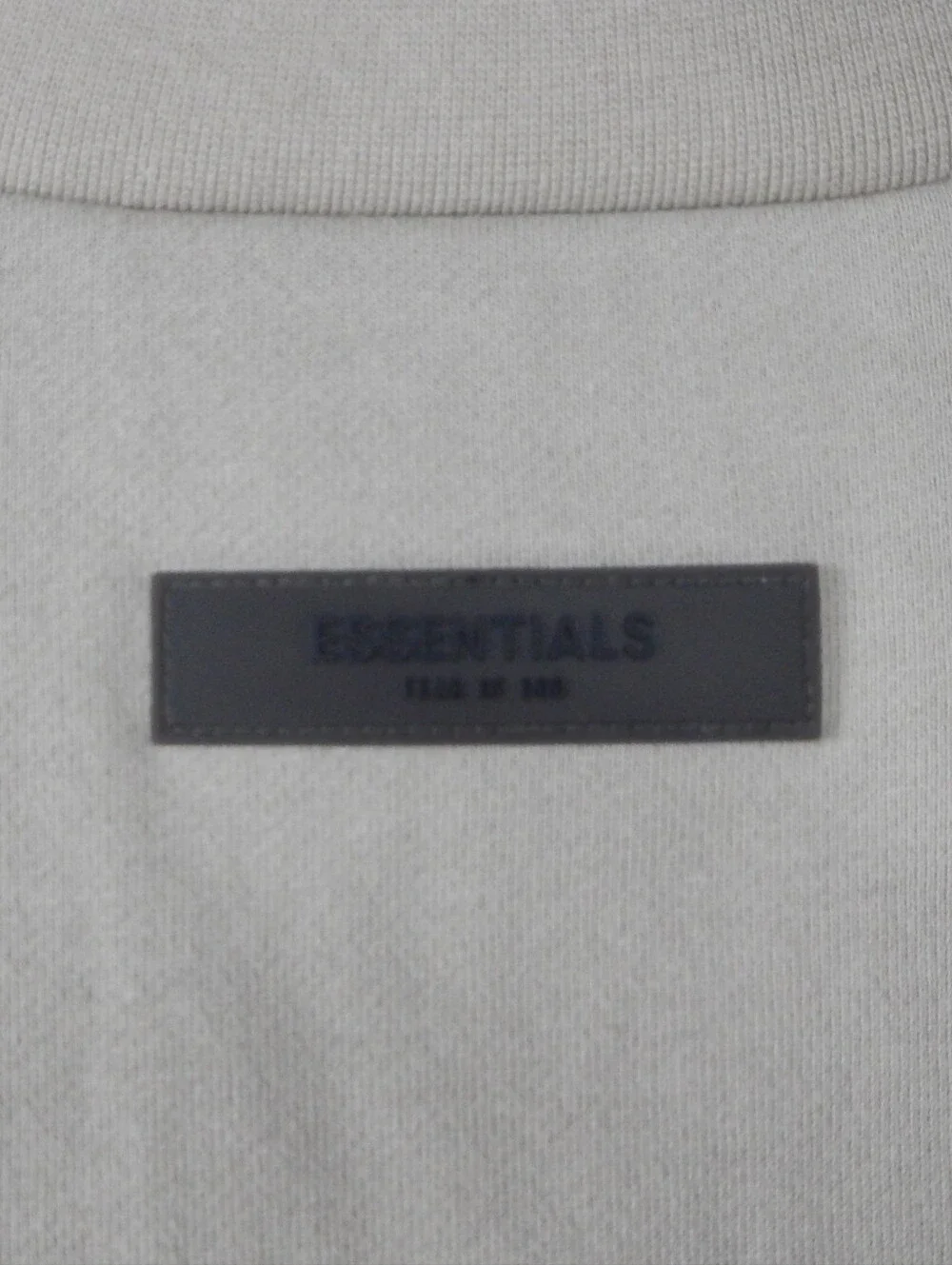 (NEW) FEAR OF GOD Essentials Core Fleece V Neck Vest Smoke Size Small